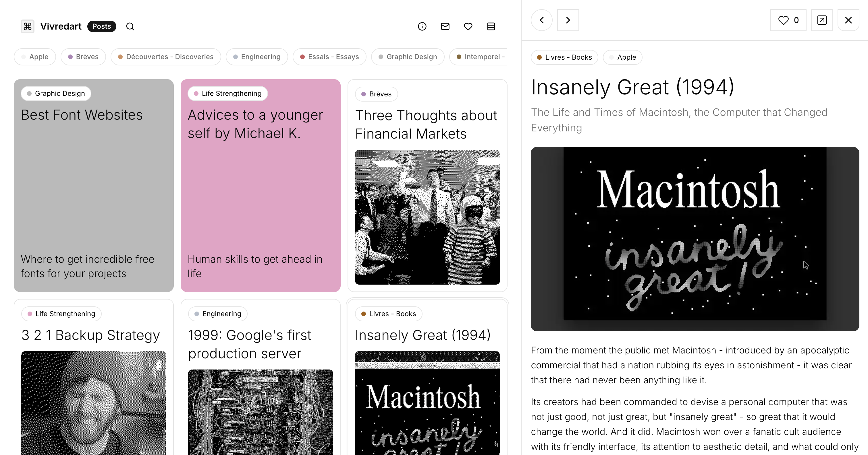 Vivredart: A Public Second Brain — 1
